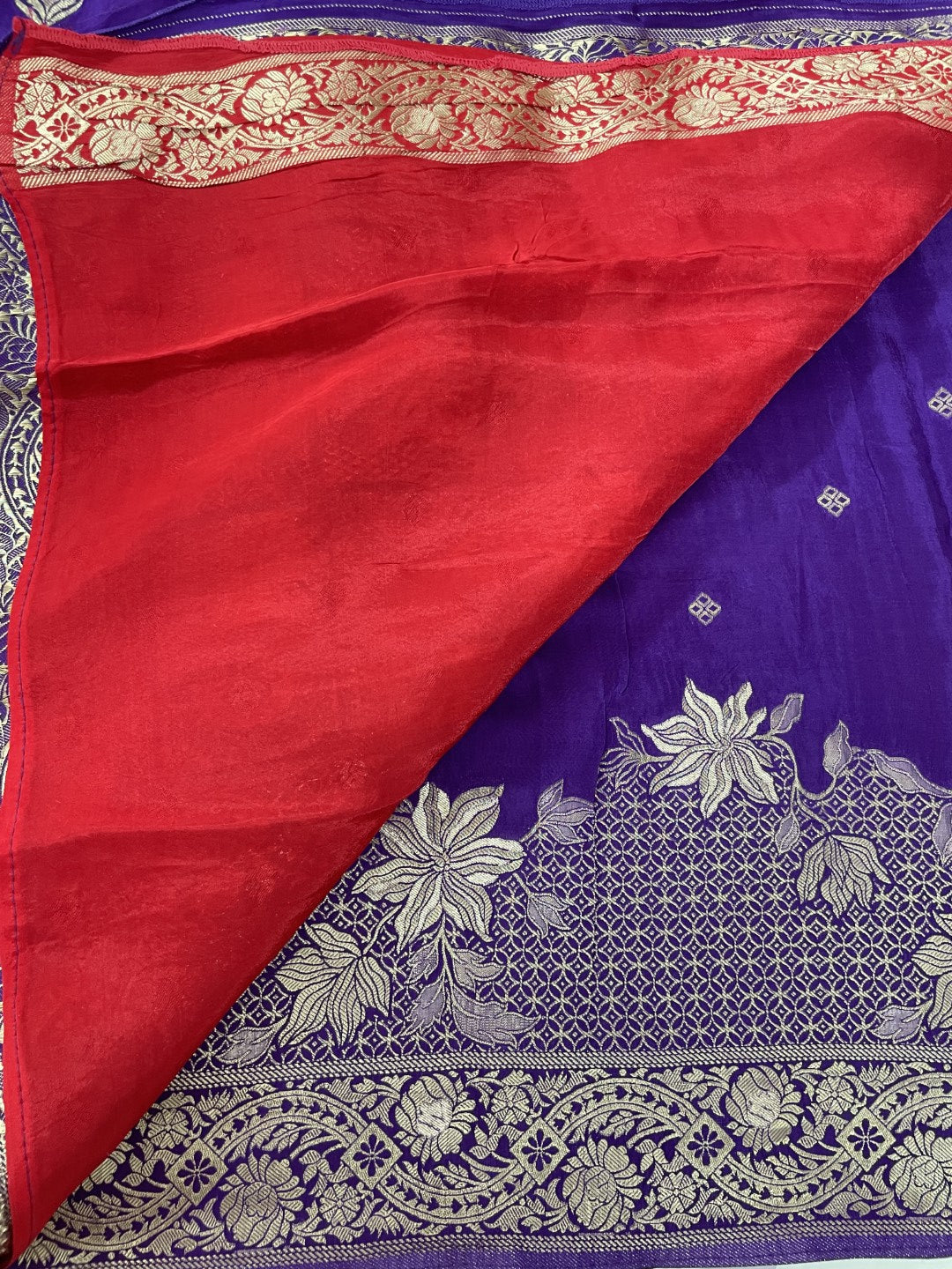 Purple Premium(03) Mashru Silk Saree