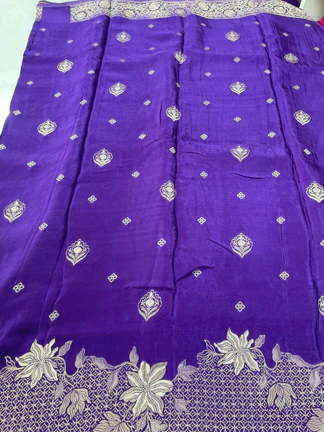 Purple Premium(03) Mashru Silk Saree