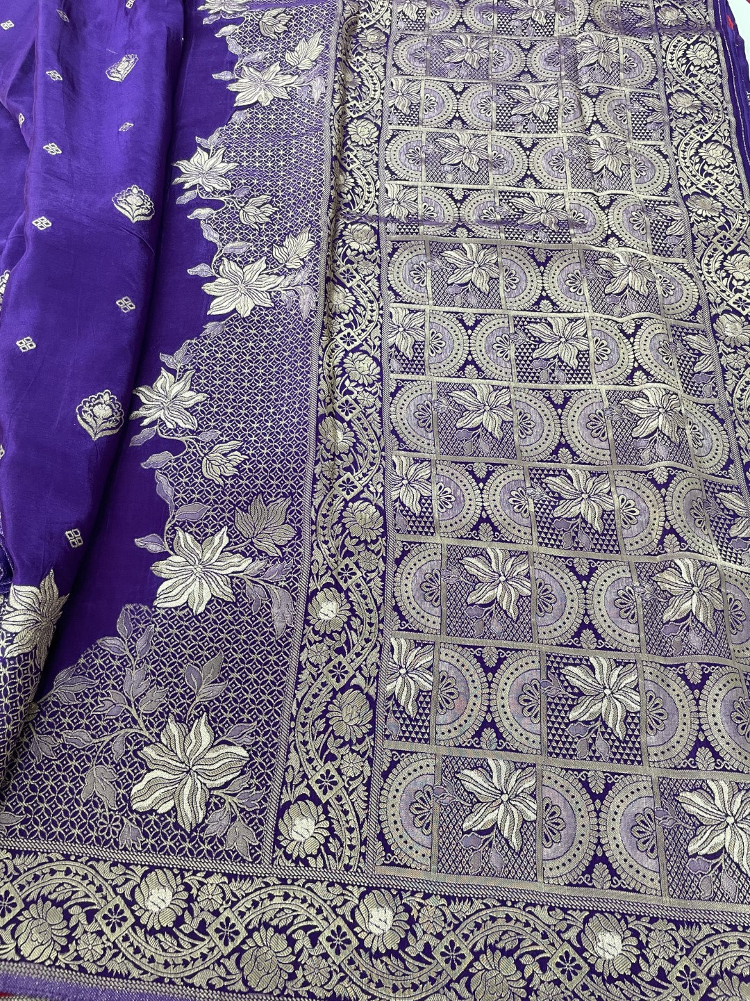 Purple Premium(03) Mashru Silk Saree
